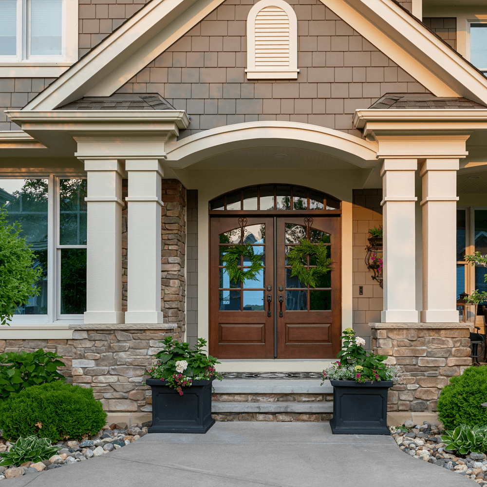 Front of a house